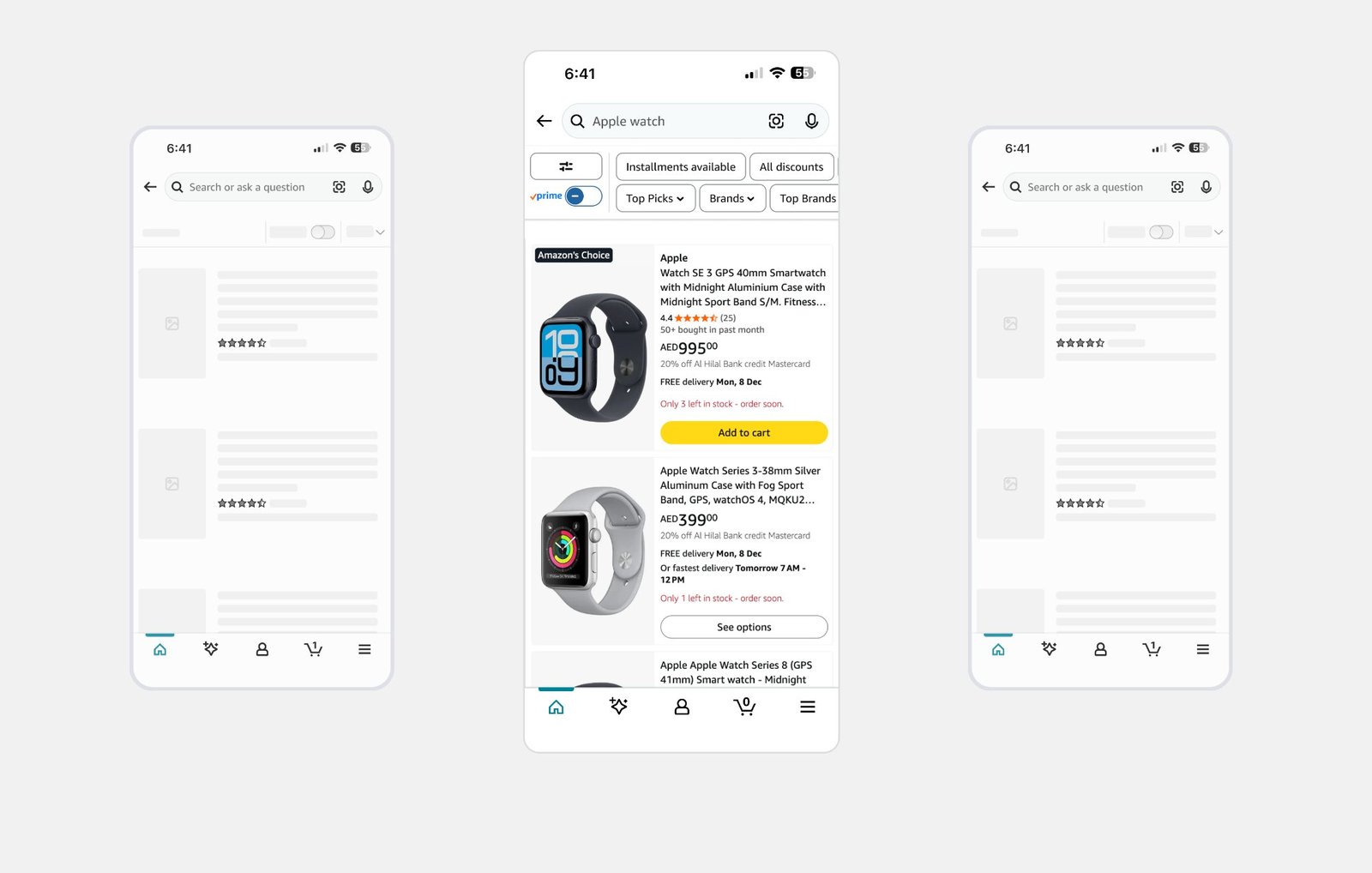 Search Results — before, no payment signal